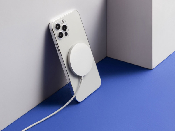 Беспроводное зарядное устройство «NEO Magneto», Цвет серый