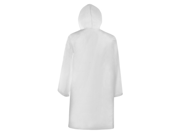 Дождевик «Hawaii light» c чехлом унисекс, Размер XL-2XL, Цвет белый