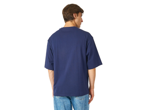 Футболка оверсайз «Berlin» унисекс, Размер XS-S, Цвет темно-синий