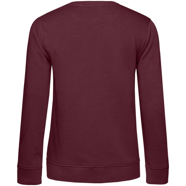 Свитшот женский BNC Inspire (Organic), бордовый, XS–XXL