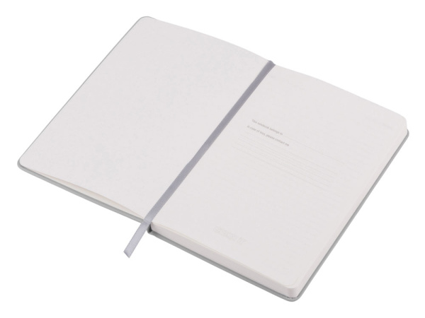 Бизнес-блокнот А5 «C2» soft-touch, Цвет серый