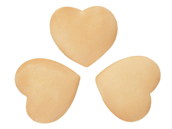 Набор пряников «Sweethearts», 55 гр., Цвет белый/черный/серый