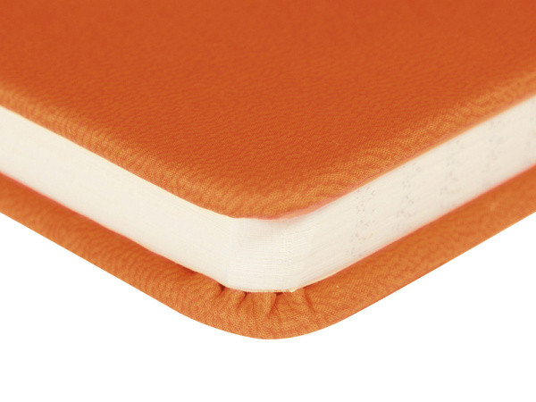 Ежедневник недатированный А5 «Megapolis Velvet New», Цвет оранжевый