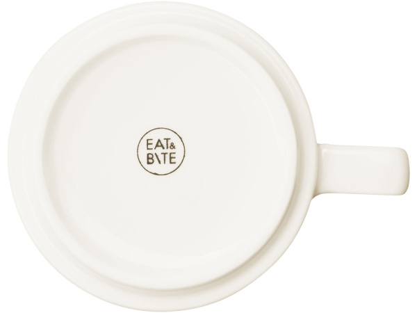 Чайная пара с бамбуковым блюдцем «Sheffield», Цвет белый