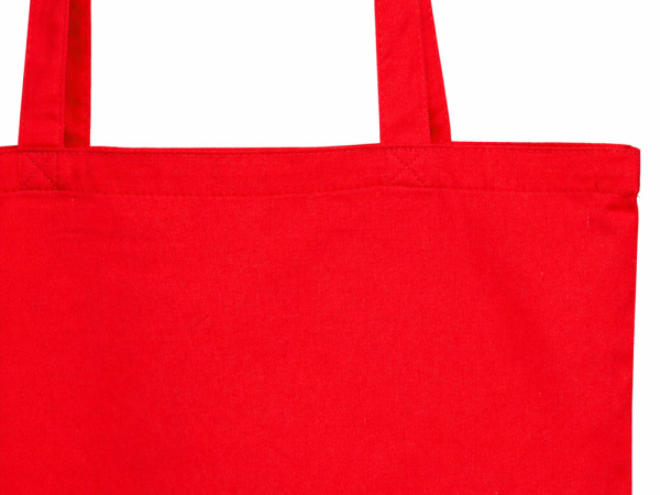 Сумка «Кэррими 180» из хлопка, 180 г/м2, Цвет красный