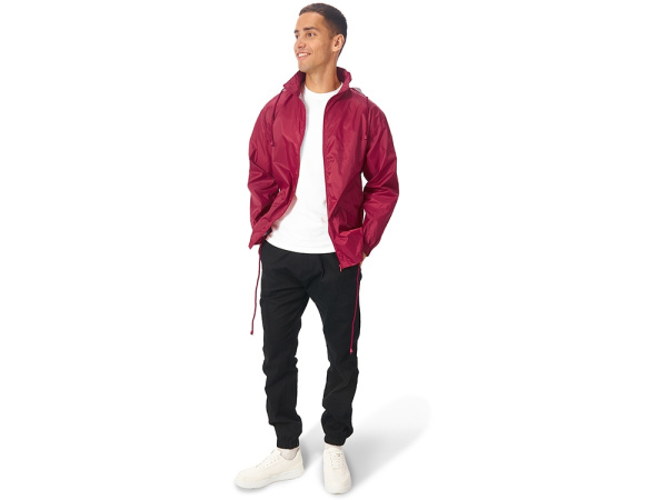 Ветровка "Miami" мужская, Размер XS, Цвет красный