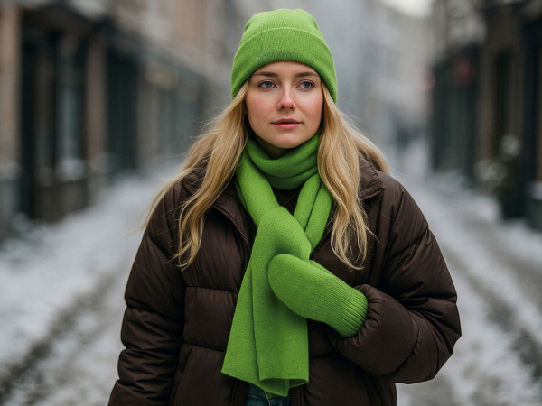 Подарочный набор  «Dunant», Цвет зеленое яблоко