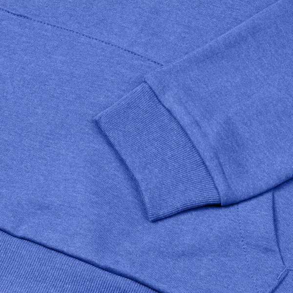 Толстовка с капюшоном унисекс Hoodie, ярко-синий меланж, XS–3XL
