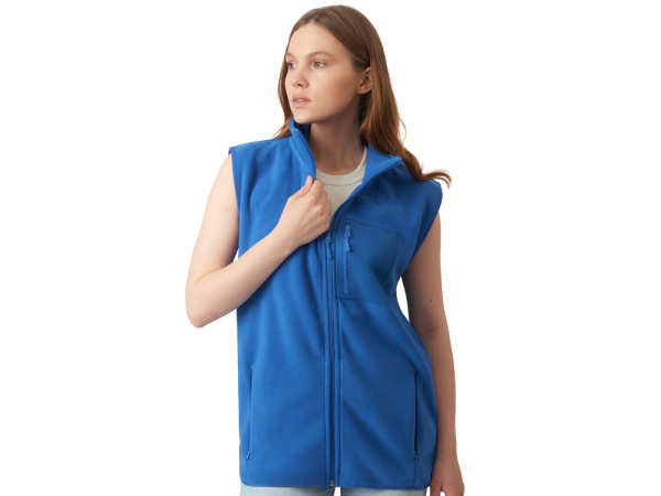 Жилет флисовый «Trondheim» унисекс, Размер XL, Цвет синий классический