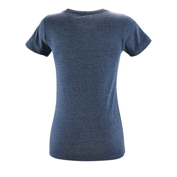 Футболка женская Regent Fit Women, синий меланж, S–XXL