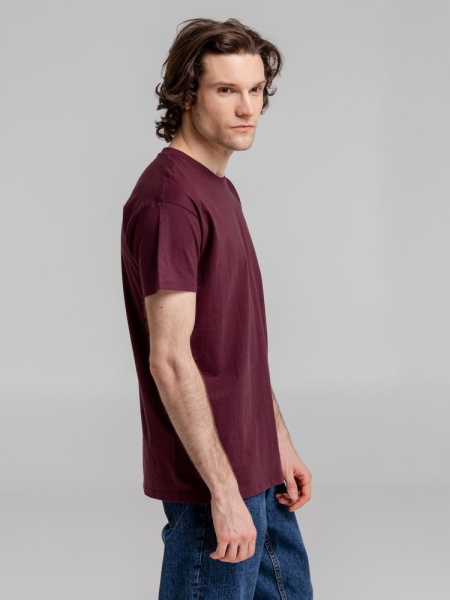 Футболка Imperial 190, бордовая, S–XXL