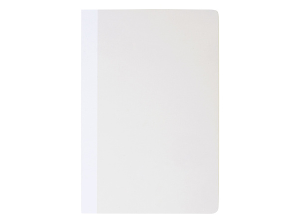 Блокнот А5 в бумажной обложке, Цвет белый