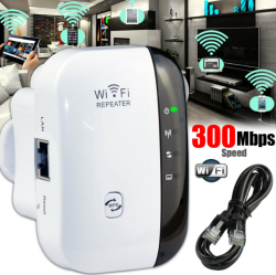 Ретранслятор усилитель сигнала Wifi Wireless WI FI Repeater "Репитер" 300 Мбит/с.