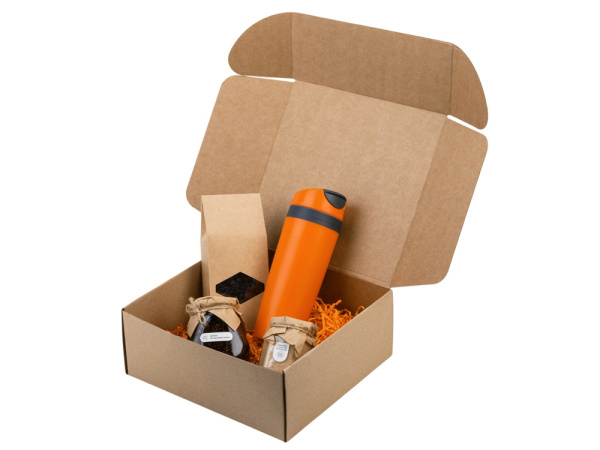 Подарочный набор «Tea Cup Superior Honey» 2.0, Цвет оранжевый