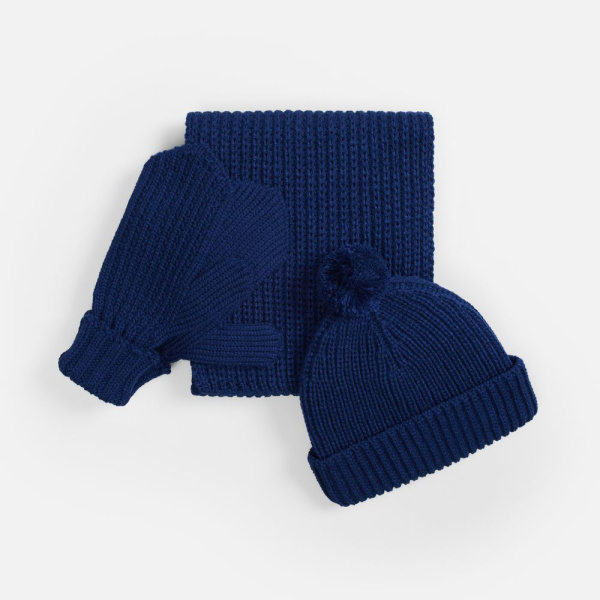 Варежки Nordkyn, темно-синие (кобальт), S–XL
