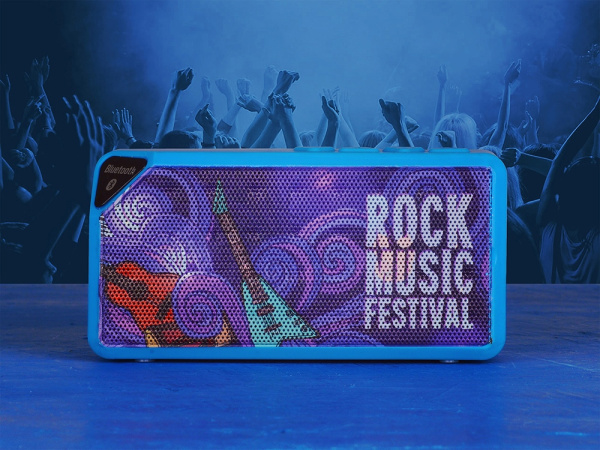 Портативная колонка «Bermuda» с функцией Bluetooth®, Цвет черный