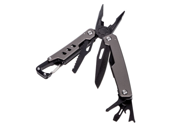 Многофункциональный инструмент 11-в-1 «Ranger», Цвет черный, серый