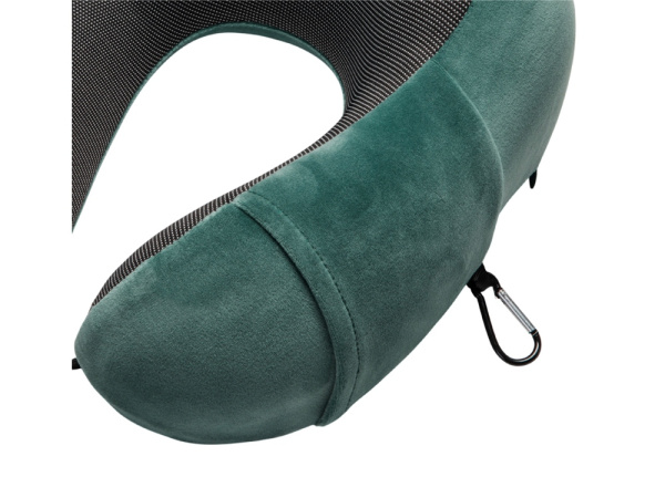 Подушка для путешествий с эффектом памяти «Dream», Цвет морская волна