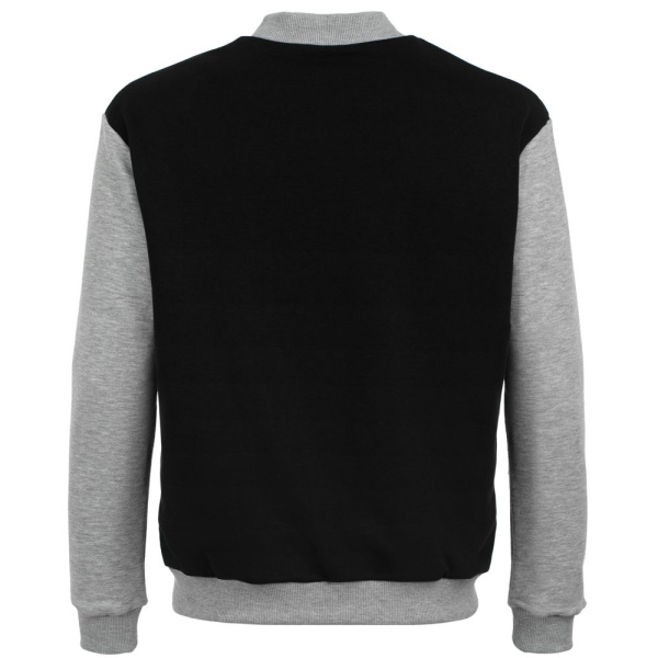 Бомбер College, черный, XS–XXL