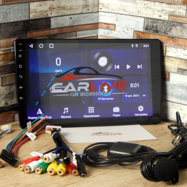 Автомагнитола Android 2 din Carlive A55 Pro 9” / Качественная и практичная