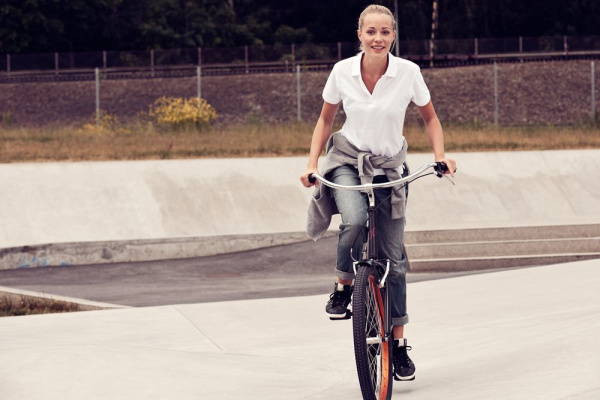 Рубашка поло женская Surf Lady, черная, XS–XXL
