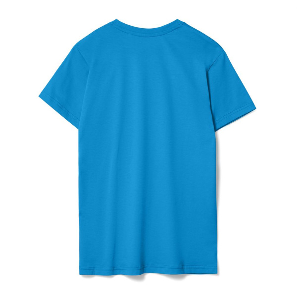 Футболка унисекс T-Bolka 160, бирюзовая, XS–5XL