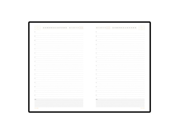 Ежедневник недатированный А5 «Mercury», Размер A5, Цвет синий