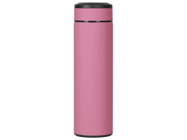 Термос «Confident» с покрытием soft-touch, Цвет пыльная роза