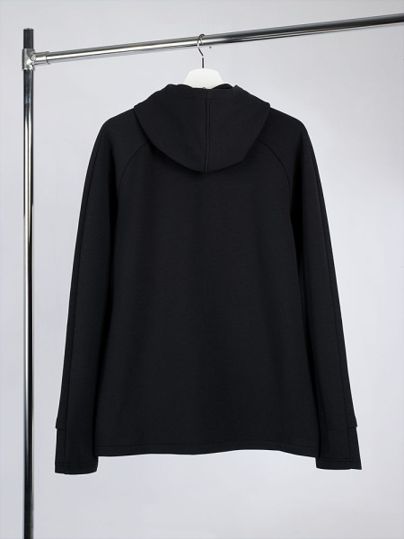 Куртка с капюшоном унисекс Begi, черная, S–XXL