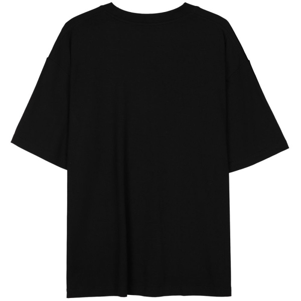 Футболка оверсайз унисекс Lavinia, черная, XS–XXL