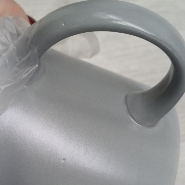 Кружка «Rita», матовая, Цвет серый