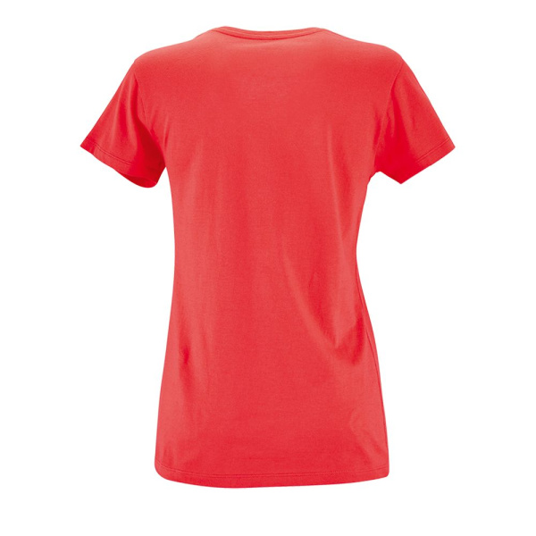 Футболка женская Metropolitan, розовая (коралловая), S–XXL