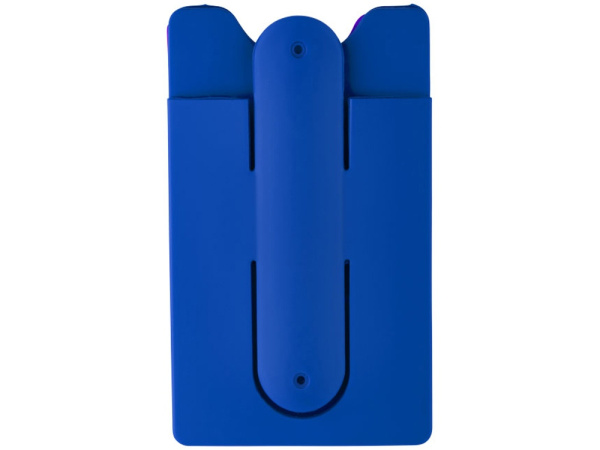 Футляр для кредитных карт с держателем мобильного, Цвет ярко-синий