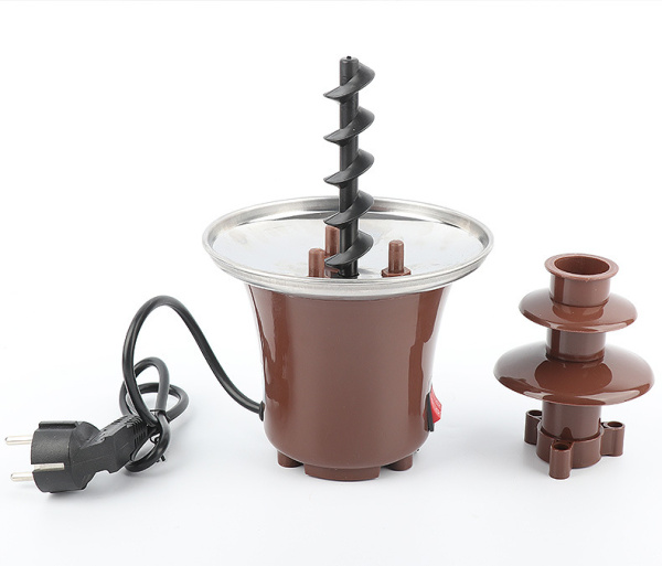 Шоколадный фонтан фондю Chocolate Fondue Fountain Mini