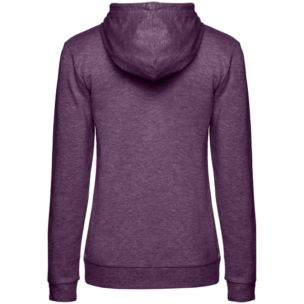 Толстовка с капюшоном женская Hoodie, фиолетовый меланж, XS–XXL