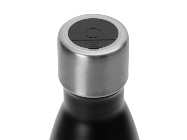 Вакуумная термобутылка с УФ-стерилизацией «Photon», 500 мл, Цвет черный