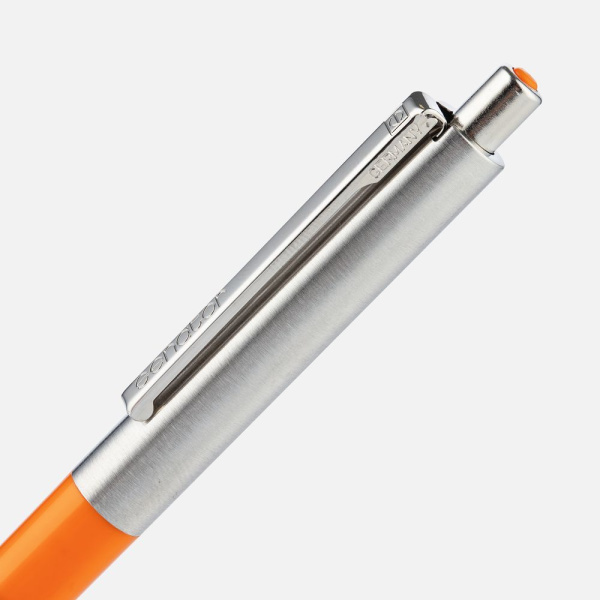 Ручка шариковая Senator Point Metal, ver.2, оранжевая, 0,9х13,7 см