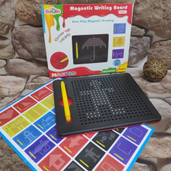 Планшет для рисования магнитами Магнитное рисование  (магнитная доска пазл)  Magnetic Writing Board 