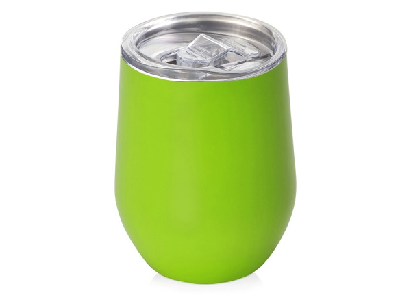 Набор «Refreshment» с термокружкой, блокнотом, ручкой и ланчбоксом, Цвет зеленое яблоко, бежевый, серый