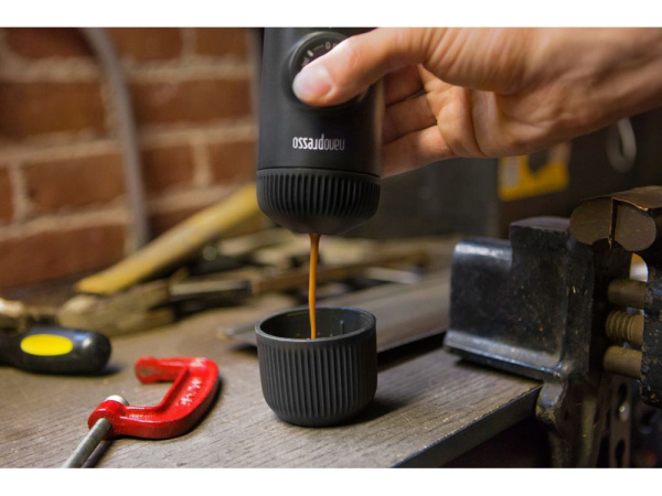 Ручная мини кофемашина «Nanopresso», Цвет черный