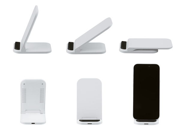 Беспроводное зарядное устройство «Foldy», 15 Вт, Цвет белый