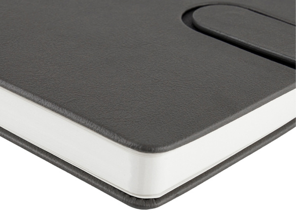 Ежедневник недатированный А5 «Status», Цвет графитовый серый