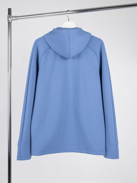 Куртка с капюшоном унисекс Begi, синяя, S–XXL