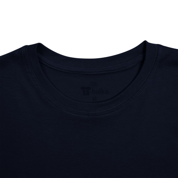 Футболка унисекс T-bolka 140, темно-синяя, S–5XL