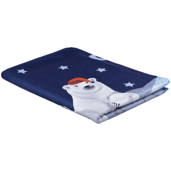 Флисовый плед Wintart Bear, 108х140 см
