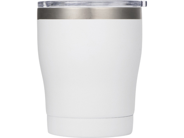 Вакуумная термокружка «Rodos» с керамическим покрытием, тубус, 350 мл, Цвет белый