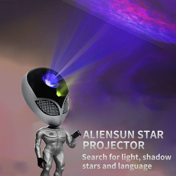 Интерактивный детский проектор ночного неба Ночник Инопланетянин