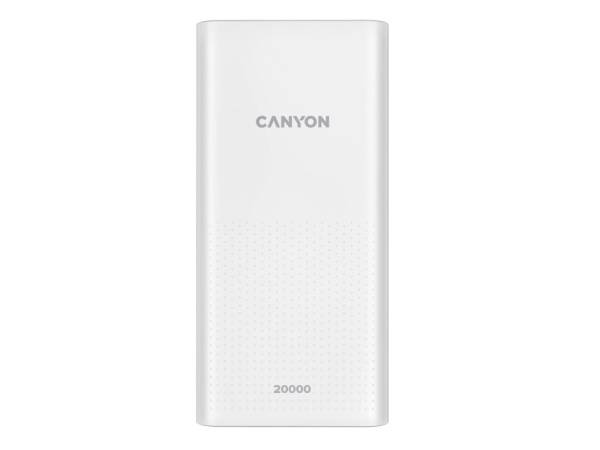 Внешний аккумулятор «PB-2001», 20000 mAh, Цвет белый