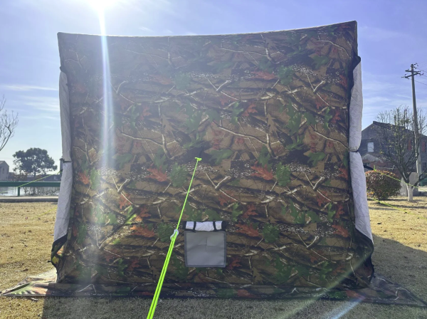 Утепленная трёхслойная Зимняя палатка MIR-2023MC 200*400*170см/200cm (H)  без пола