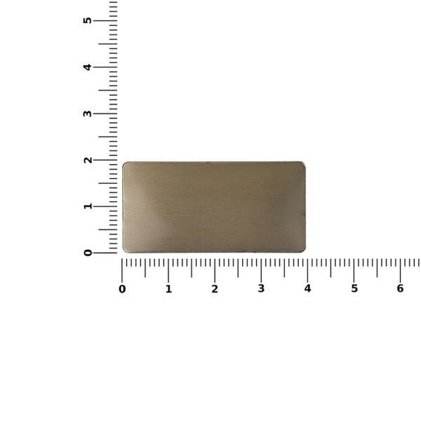 Значок Magnet Matto, бронзовый, 2x4 см